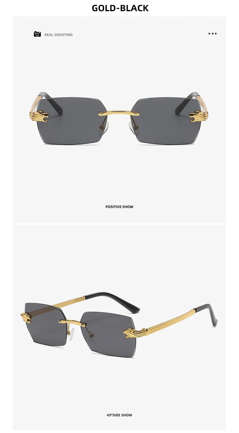 Women Fashion Sunglasses Colorful Men Driving Sun Glasses Rectangle Gradient Shades Outdoor UV400 Sun-Proof EyewearOculos De Sol