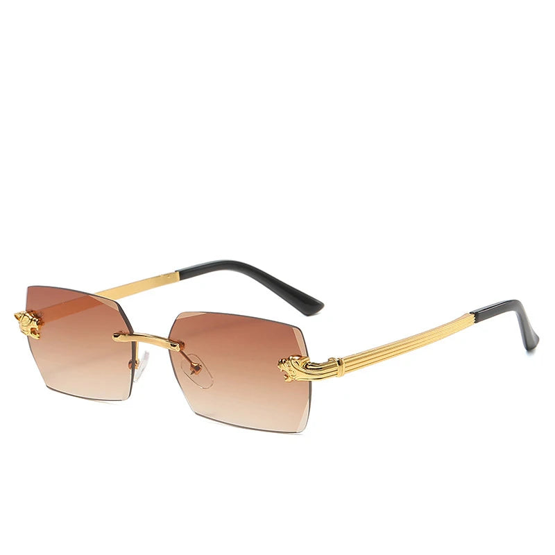 Women Fashion Sunglasses Colorful Men Driving Sun Glasses Rectangle Gradient Shades Outdoor UV400 Sun-Proof EyewearOculos De Sol