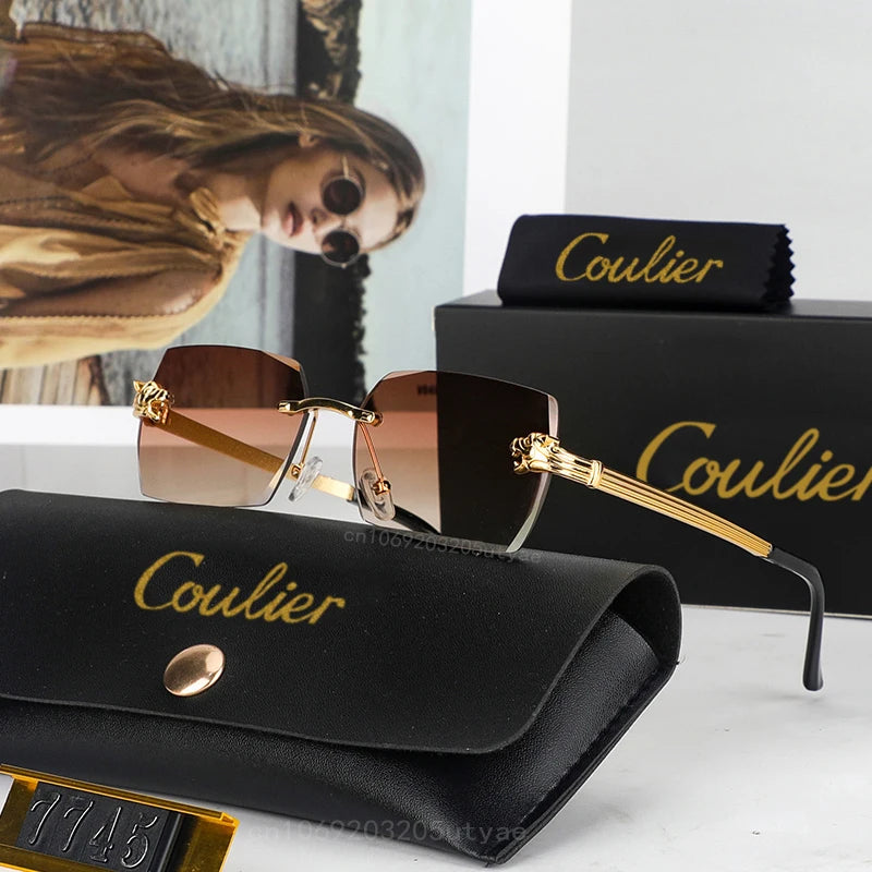 Women Fashion Sunglasses Colorful Men Driving Sun Glasses Rectangle Gradient Shades Outdoor UV400 Sun-Proof EyewearOculos De Sol