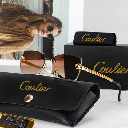 Women Fashion Sunglasses Colorful Men Driving Sun Glasses Rectangle Gradient Shades Outdoor UV400 Sun-Proof EyewearOculos De Sol