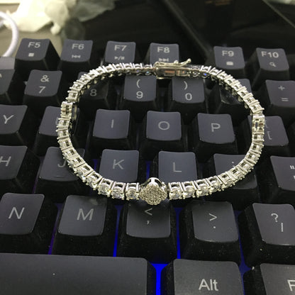 UWIN Tennis Bracelet Iced Out Cubic Zirconia Women Bangle Fashion Luxury Hiphop Jewelry