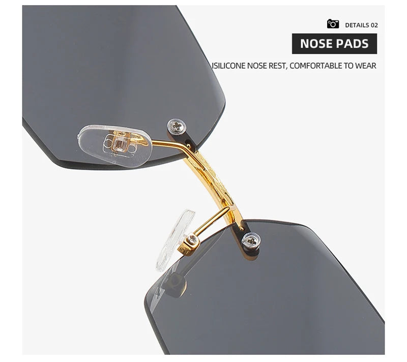 Women Fashion Sunglasses Colorful Men Driving Sun Glasses Rectangle Gradient Shades Outdoor UV400 Sun-Proof EyewearOculos De Sol
