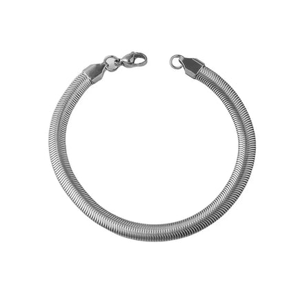 New Trendy Cuban Chain Men Bracelet Classic Stainless Steel 3/5/7/9mm Width Chain Bracelet For Men Women Jewelry Gift
