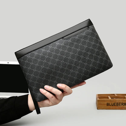 Luxury Designer Business Men Day Clutch High Quality PU Leather Money Pouch Bag Casual Male Cardholder Case Phone Handbag