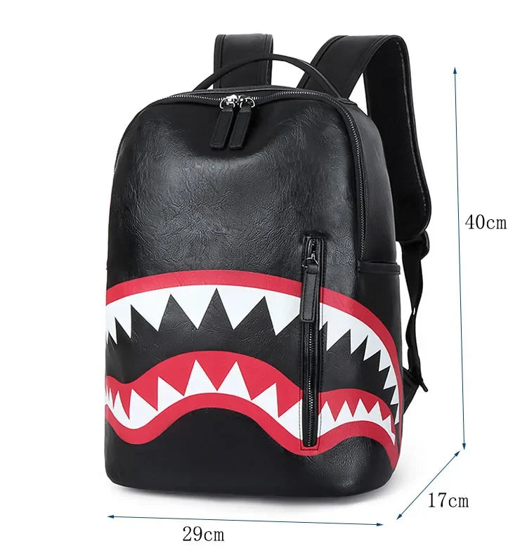 Men's Backpack Plaid High School College Bag 15-inch Laptop Rucksack