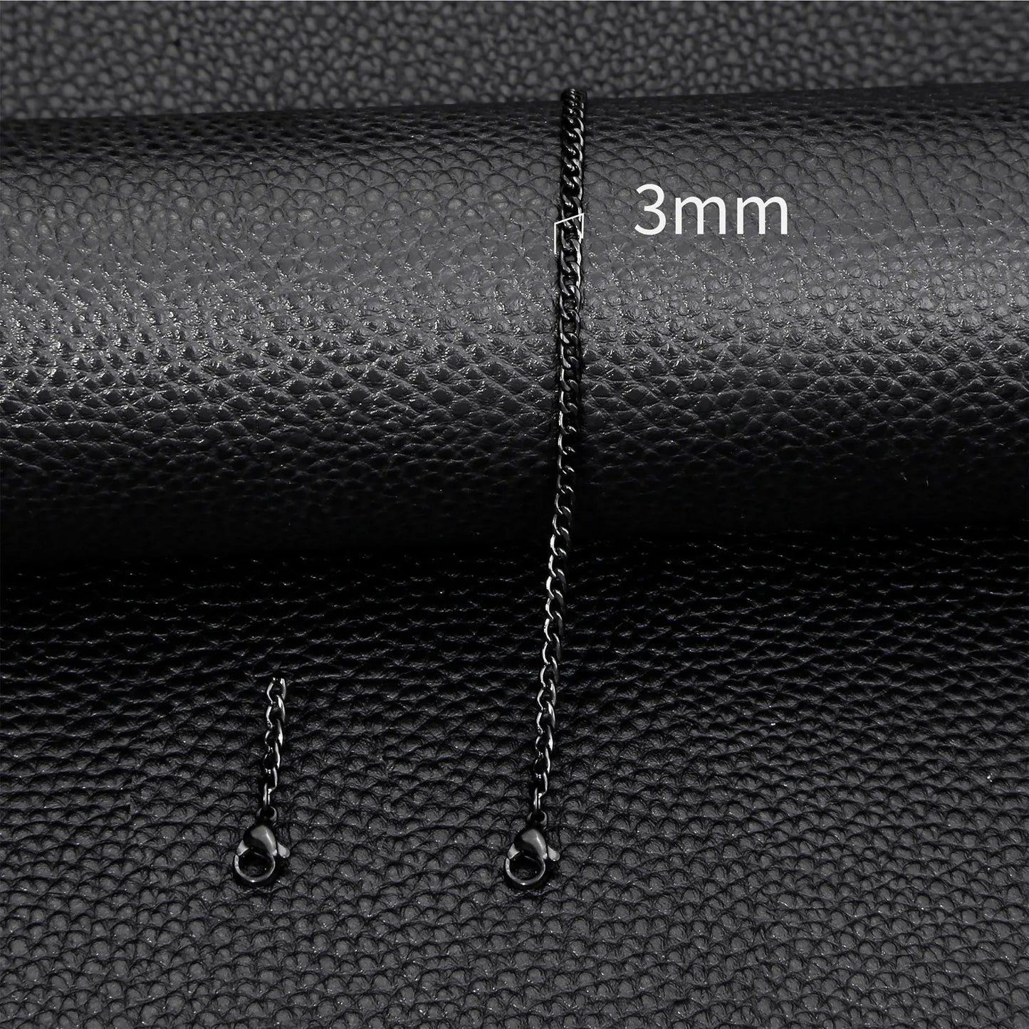 Hip Hop Stainless Steel Cuban Chain Bracelet For Women 3 5 7 mm Simple Stainless Steel Men Bracelet Gold Color Jewelry