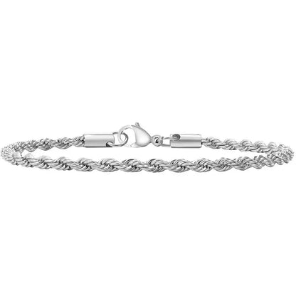 New Trendy Cuban Chain Men Bracelet Classic Stainless Steel 3/5/7/9mm Width Chain Bracelet For Men Women Jewelry Gift