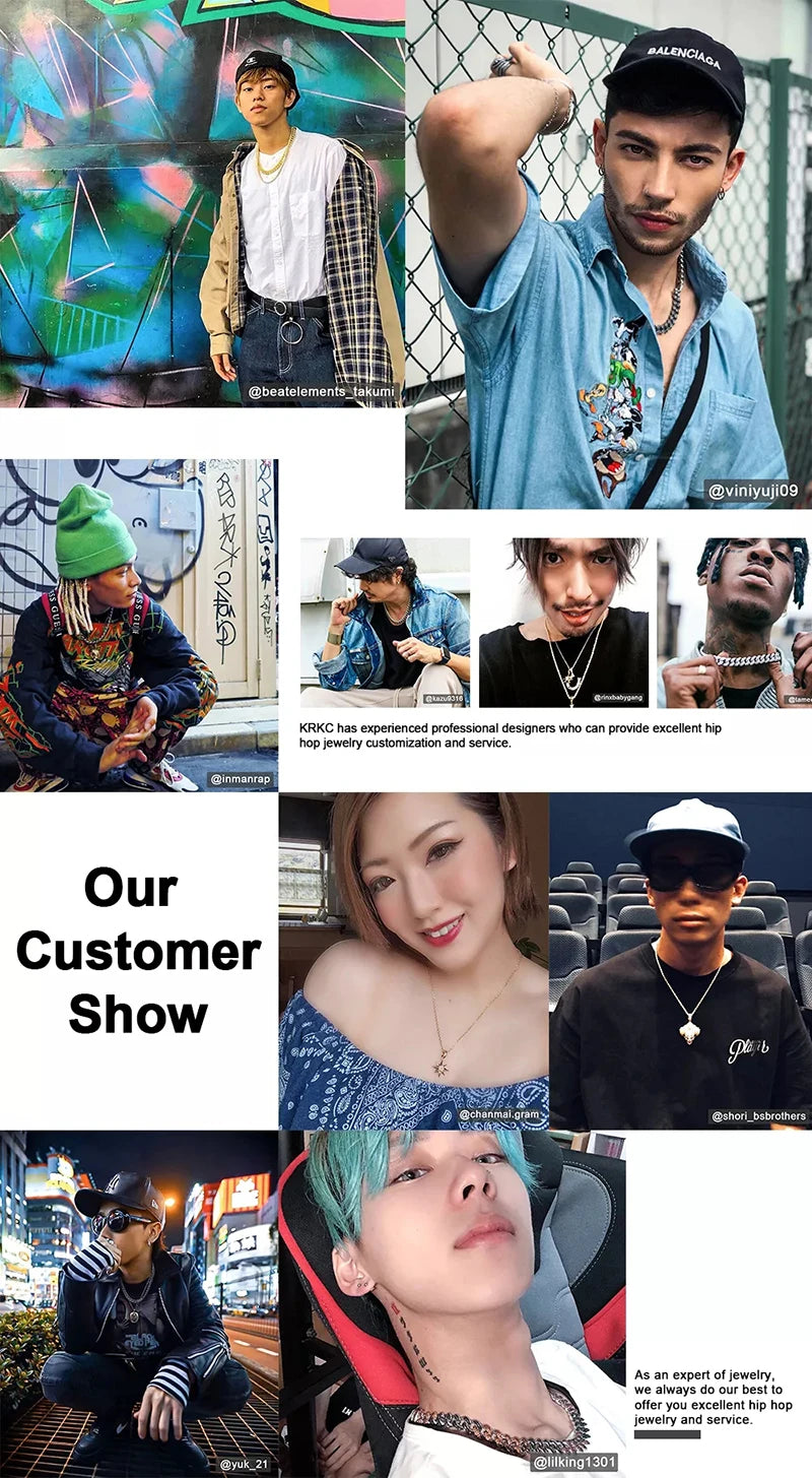 NY Fashion Design Dainty Tennis Chain Gold/Silver Plated Zircon Necklace Luxury Hip Hop Jewelry for Men Women party Gift